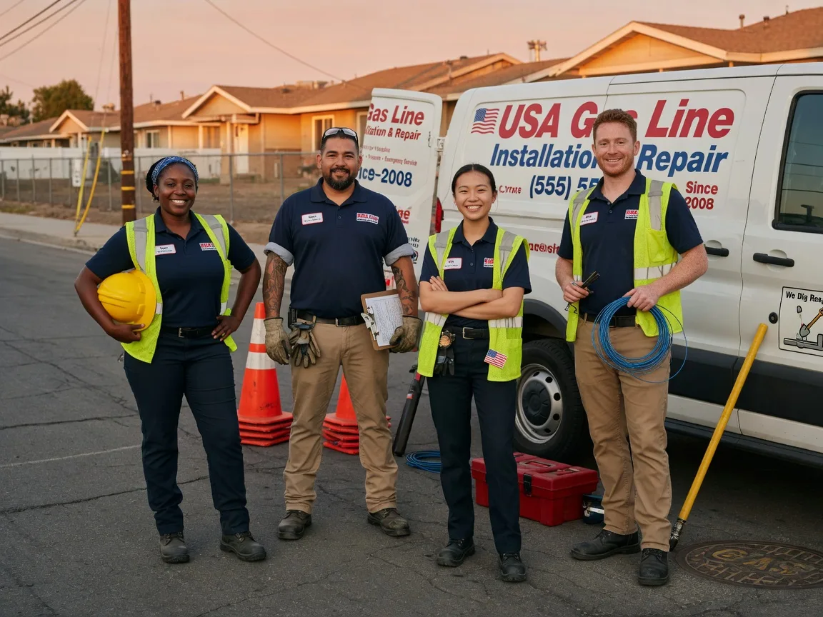 Gas Line Installation company in Dry Fork, VA